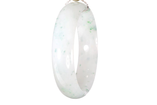 Icy Jadeite Bangle