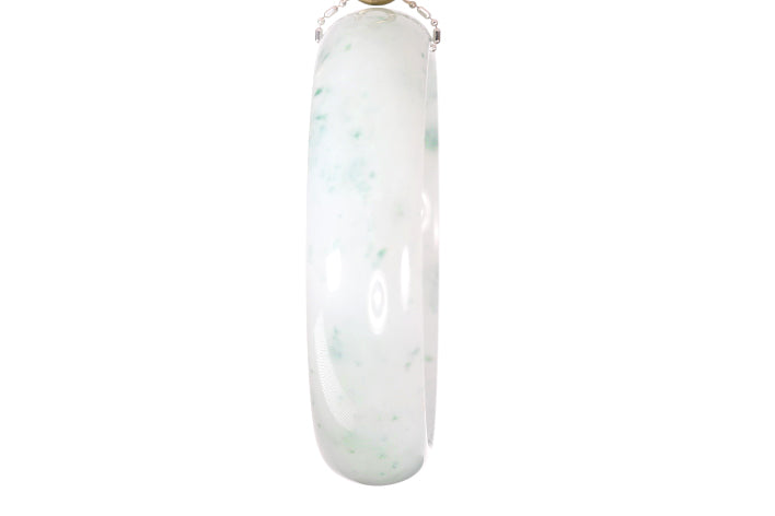Icy Jadeite Bangle