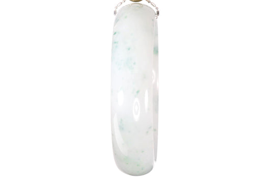Icy Jadeite Bangle