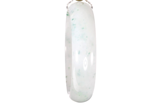 Icy Jadeite Bangle