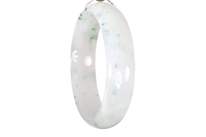 Icy Jadeite Bangle