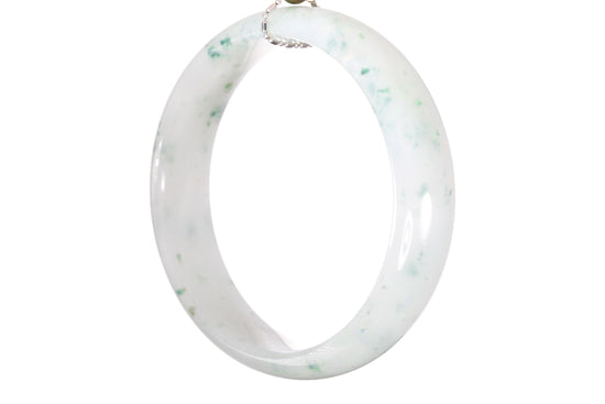 Icy Jadeite Bangle
