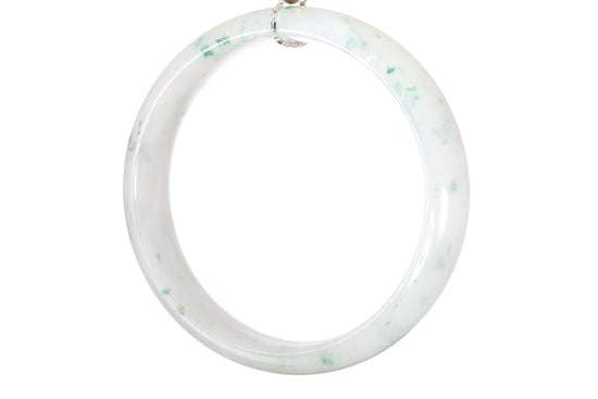 Icy Jadeite Bangle