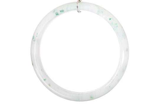 Icy Jadeite Bangle