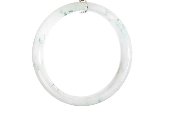 Icy Jadeite Bangle
