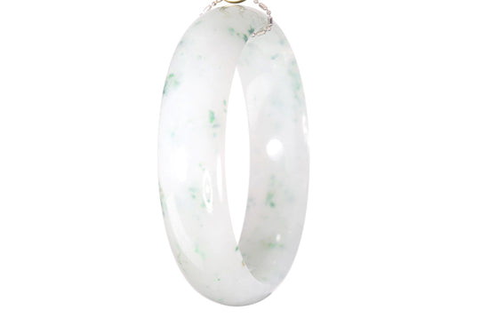Icy Jadeite Bangle