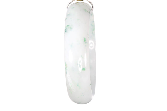 Icy Jadeite Bangle