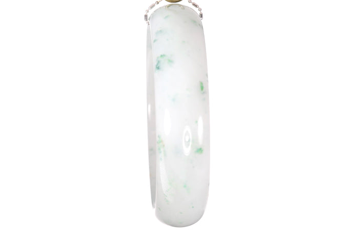 Icy Jadeite Bangle