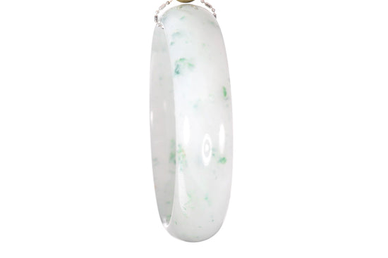 Icy Jadeite Bangle