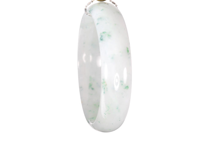 Icy Jadeite Bangle