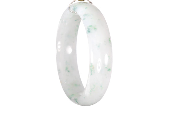 Icy Jadeite Bangle