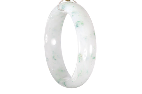 Icy Jadeite Bangle