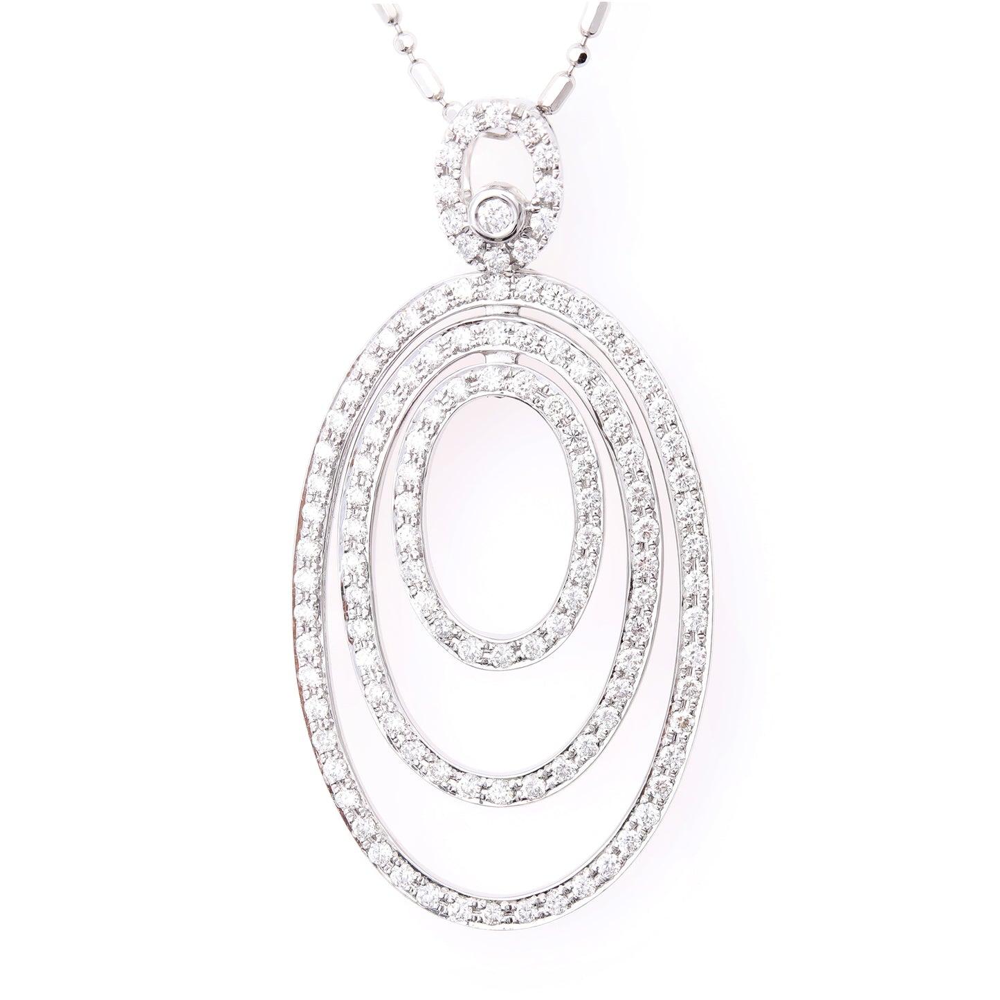 Contemporary Diamond Pendant