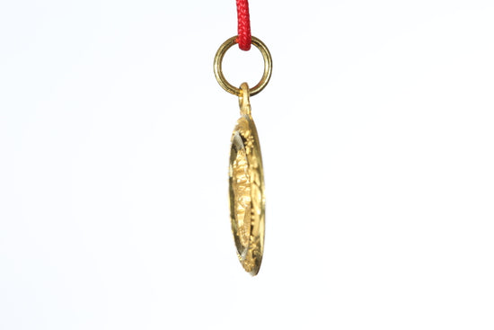 24k Gold Dragon Pendant