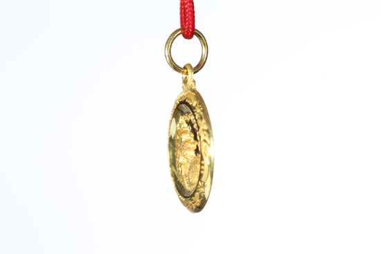 24k Gold Dragon Pendant