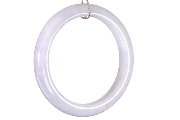 Lavender Jadeite Bangle