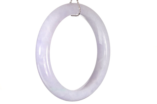 Lavender Jadeite Bangle