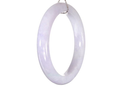 Lavender Jadeite Bangle