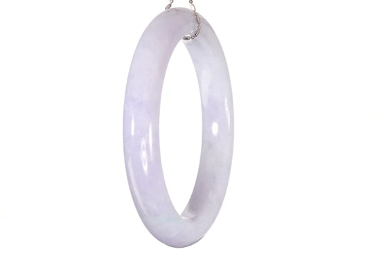 Lavender Jadeite Bangle