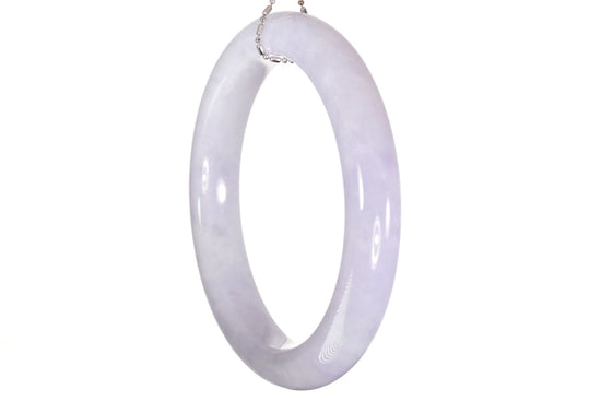 Lavender Jadeite Bangle