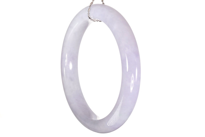 Lavender Jadeite Bangle