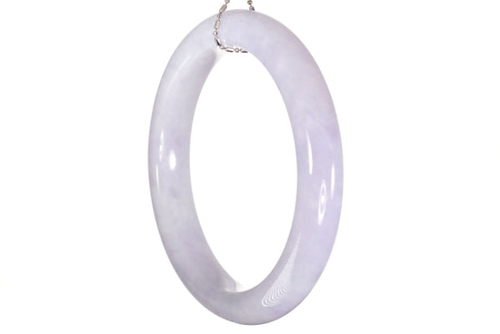 Lavender Jadeite Bangle