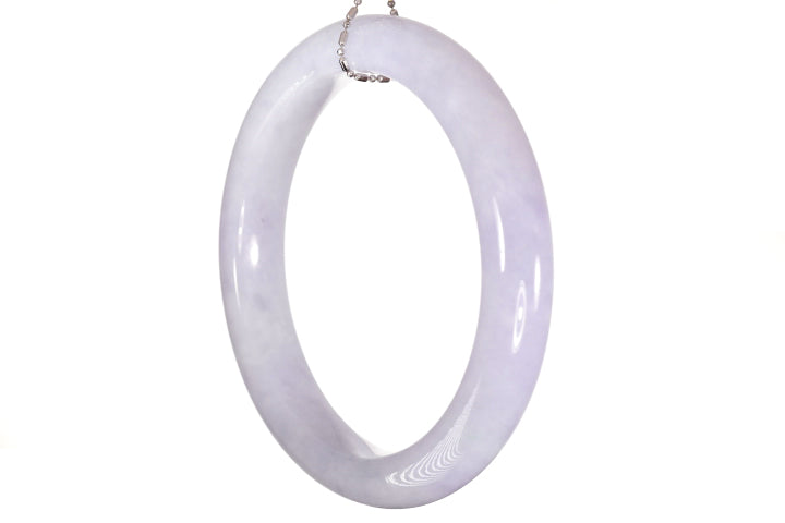 Lavender Jadeite Bangle