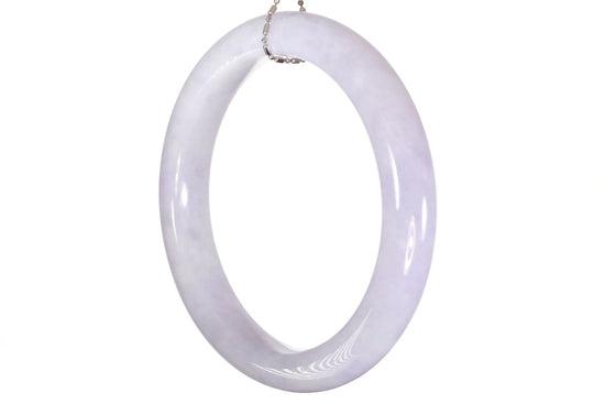 Lavender Jadeite Bangle