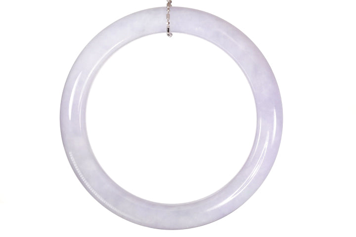 Lavender Jadeite Bangle