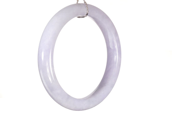 Lavender Jadeite Bangle