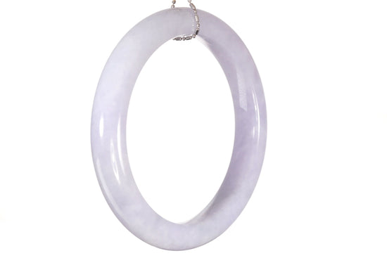 Lavender Jadeite Bangle