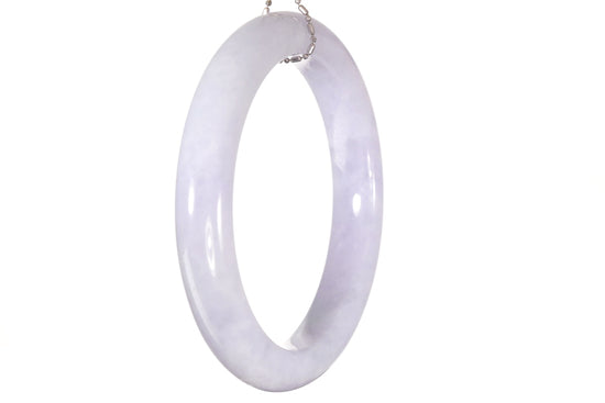 Lavender Jadeite Bangle
