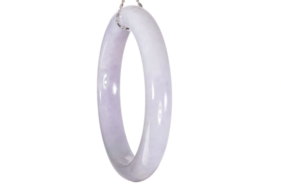 Lavender Jadeite Bangle