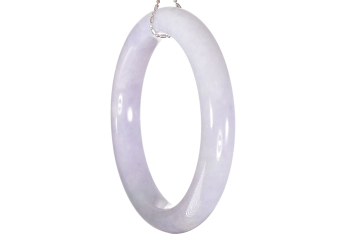 Lavender Jadeite Bangle