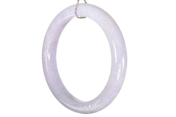 Lavender Jadeite Bangle