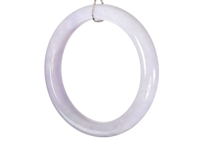 Lavender Jadeite Bangle