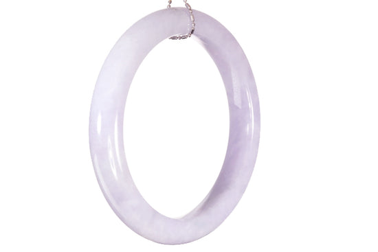 Lavender Jadeite Bangle