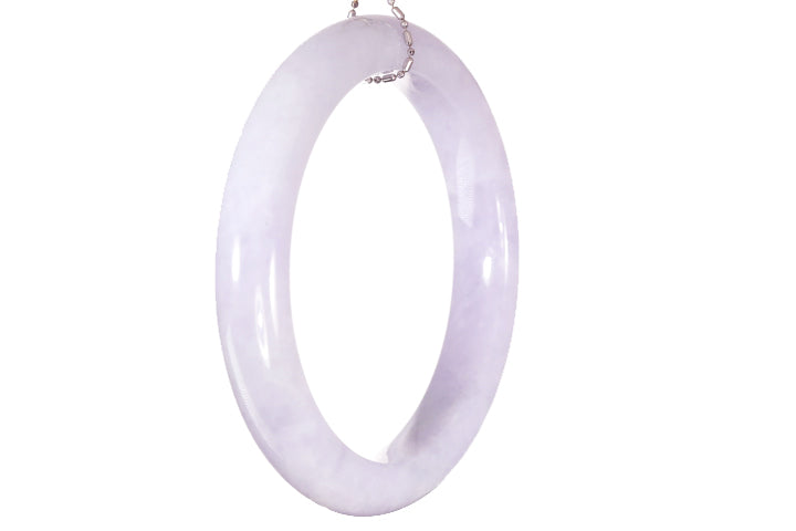 Lavender Jadeite Bangle