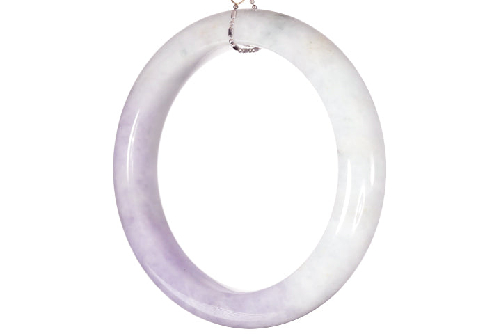 Lavender Jadeite Bangle