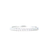 Micro Pavé 1/4 Carat Diamond Ring in 14K White Gold