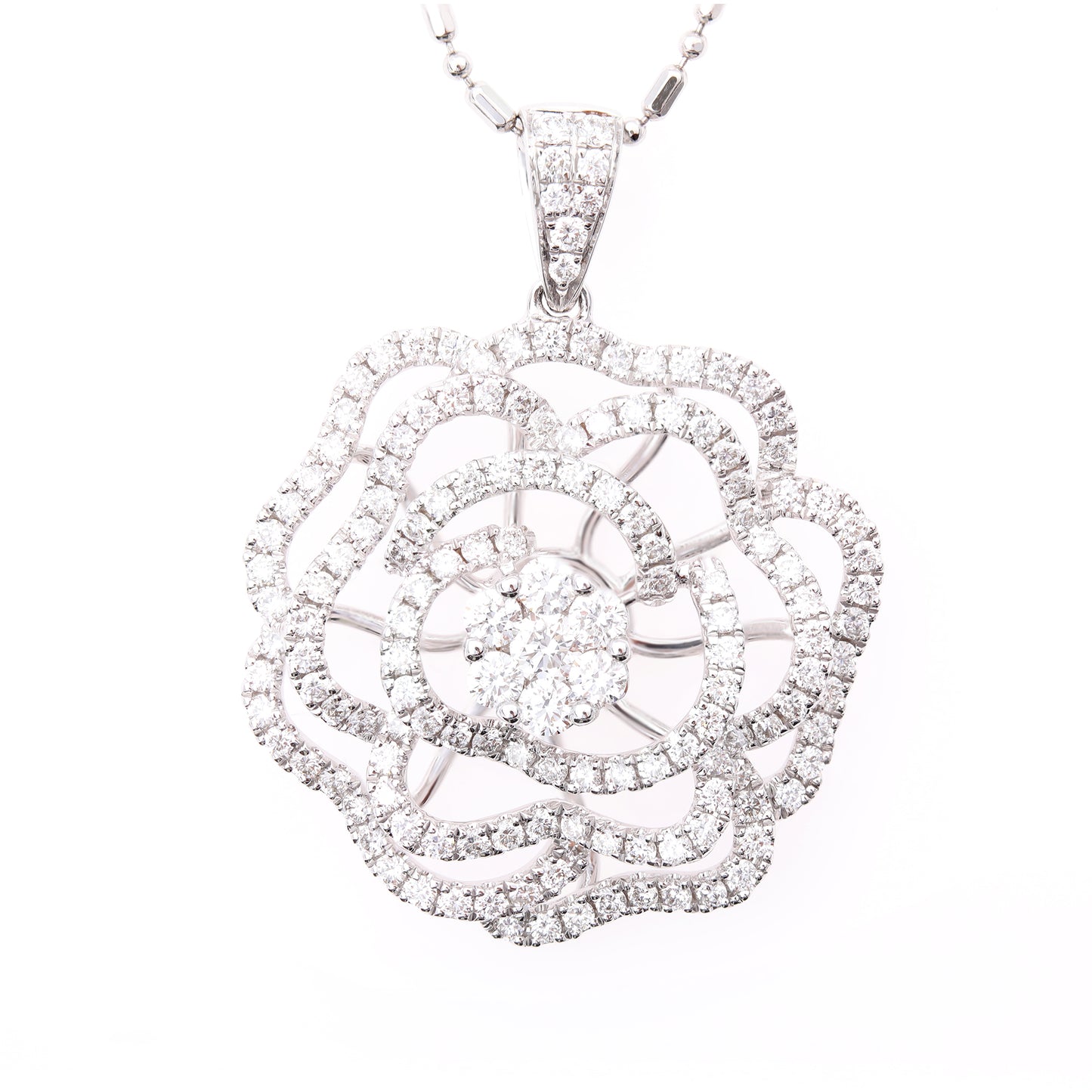 Rose Diamond Pendant