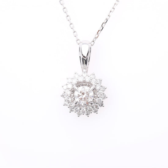 Star-Shaped Diamond Pendant