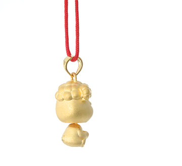 24K Gold Ram Pendant