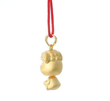 24K Gold Ram Pendant