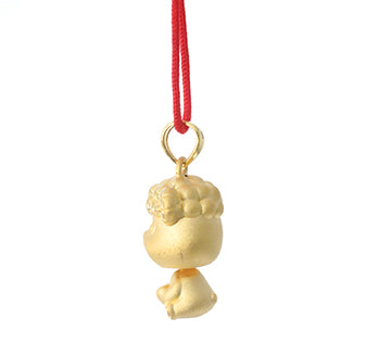 24K Gold Ram Pendant