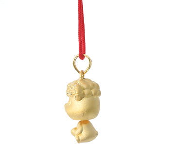 24K Gold Ram Pendant