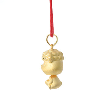 24K Gold Ram Pendant