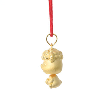 24K Gold Ram Pendant