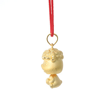 24K Gold Ram Pendant