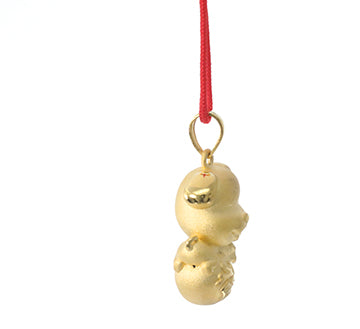 24K Gold Dog Pendant